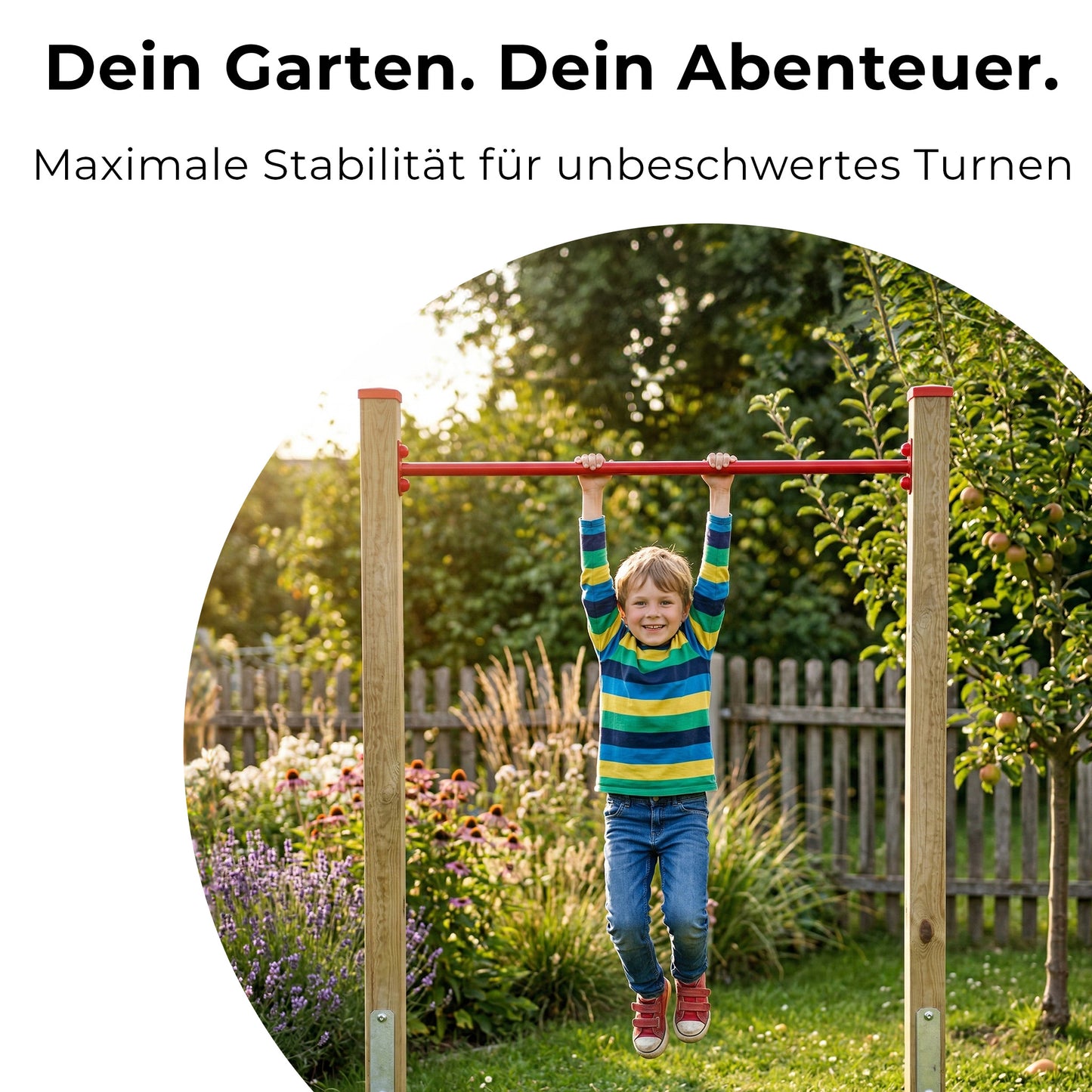 Reckstange Garten Rot