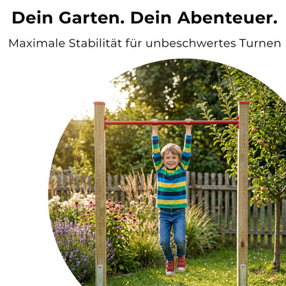 Reckstange Garten Rot